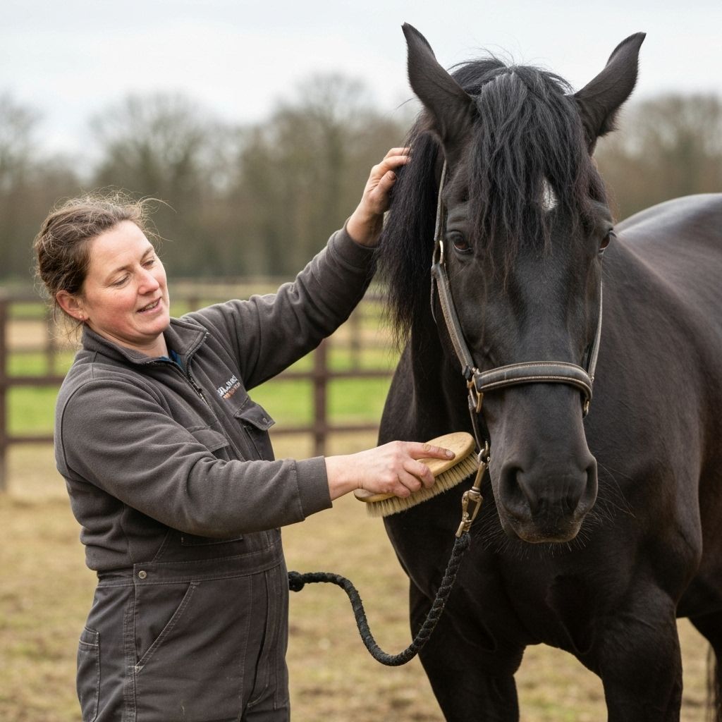 Podstawowe wskazówki dotyczące pielęgnacji koni