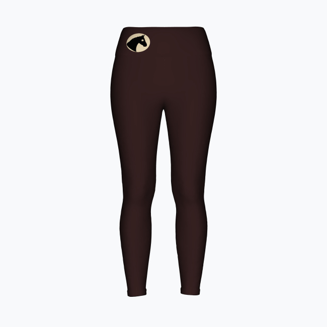 BRĄZOWE LEGGINSY SPORTOWE STARHORSES