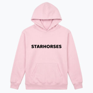 RÓŻOWA DAMSKA BLUZA Z KAPTUREM STARHORSES