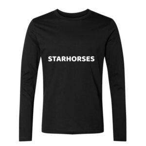 CZARNA KOSZULKA NA DŁUGI RĘKAW STARHORSES